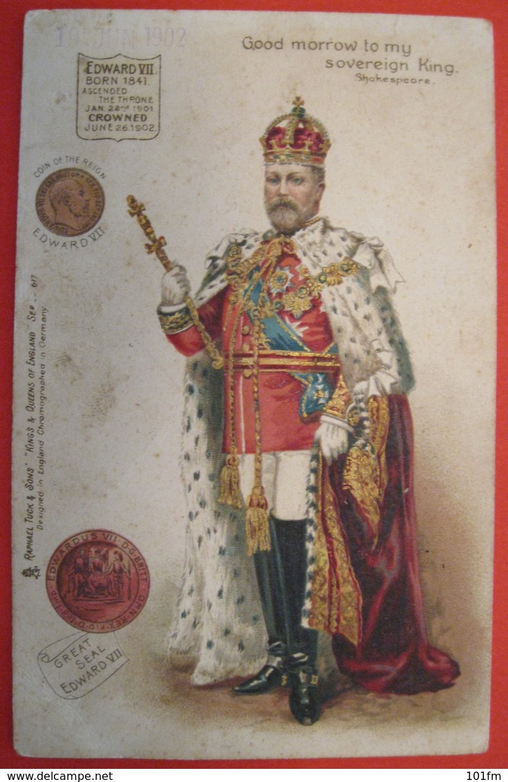 ENGLISH  KING EDWARD VII - Familles Royales