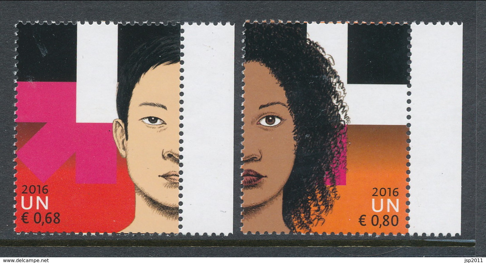 UN Vienna 2016. Michel # 903-904.  MNH ** - Unused Stamps