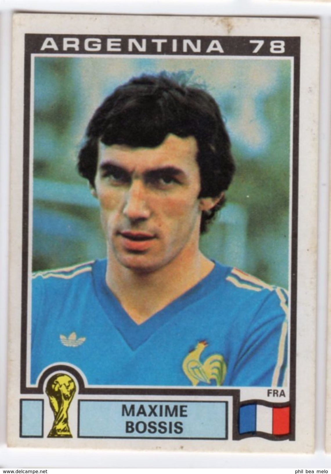 FOOT PANINI FIFA WORLD CUP 1978 ARGENTINA - DOS D'ORIGINE - CHOISIR 1 STICKER DANS LA LISTE