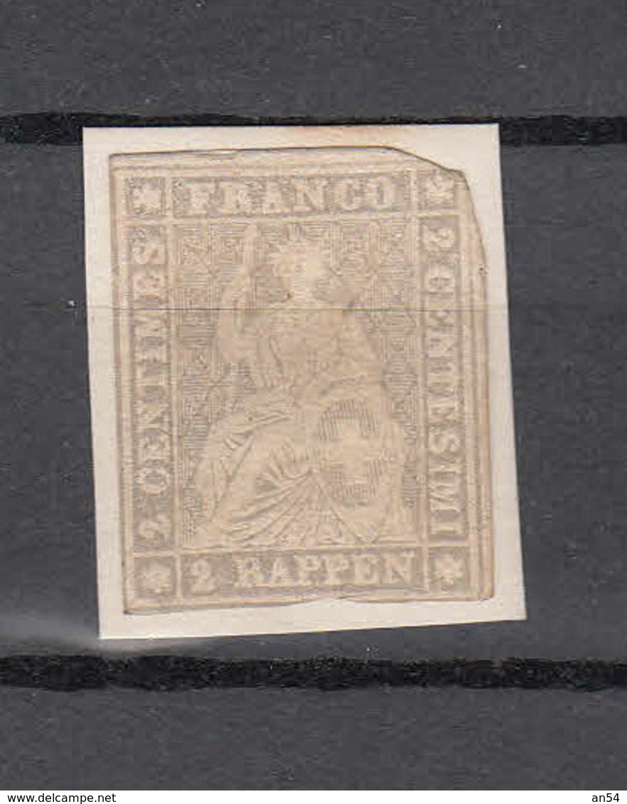 1858/62  N°21G  NEUF*      COTE 350 FRS   VENDU A 10%  35.00 FRS.     CATALOGUE ZUMSTEIN - Neufs