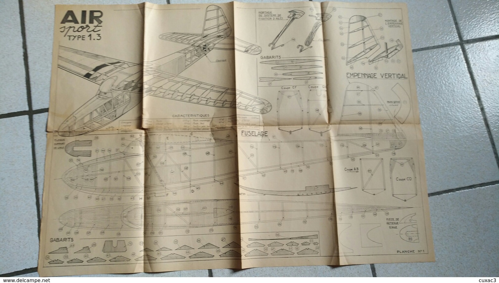 Avion - Plan  De Modèle Réduit D'avion - AIR SPORT 1.3 - Other Plans