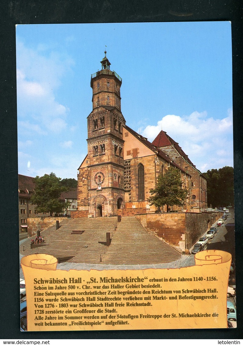 CPM:  D - SCHWABISCH HALL - St MICHAELSKIRCHE - - Schwaebisch Hall