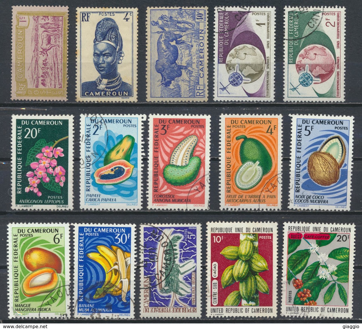 °°° LOT CAMERUN MH USED - 1925/1973 °°° - Kameroen (1960-...)