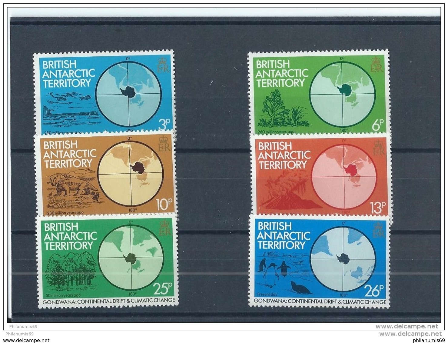 ANTARCTIQUE BRITANNIQUE 1982 - YT N° 108/113 NEUF SANS CHARNIERE ** (MNH) GOMME D'ORIGINE LUXE - Neufs