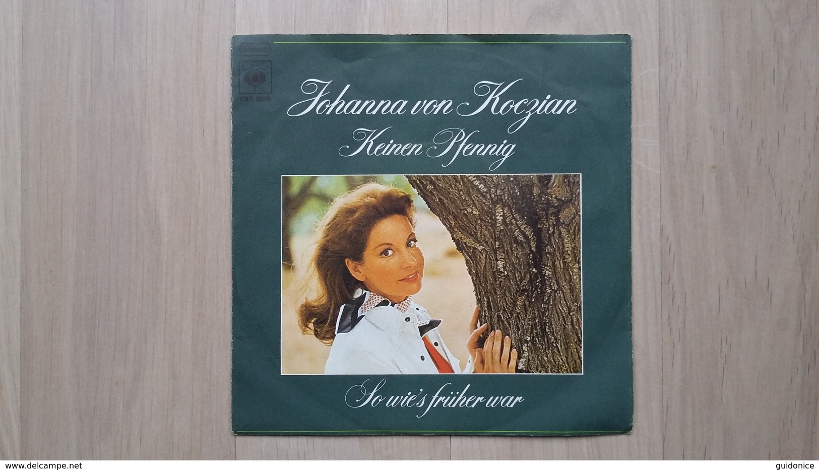 Johanna Von Koczian - Keinen Pfennig - Vinyl-Single Von 1977 - Sonstige - Deutsche Musik