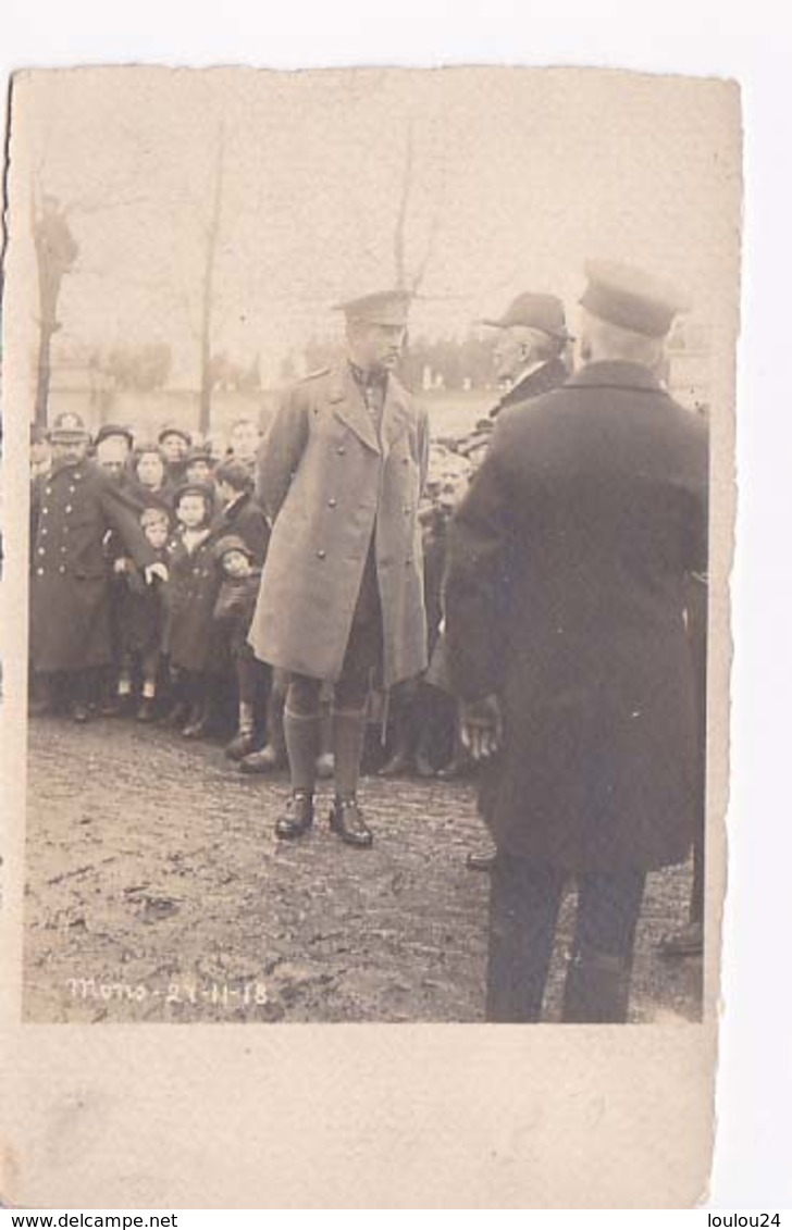 Mons Photo Carte Albert 27 11 1918 - Mons