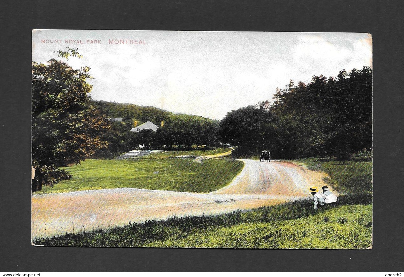 MONTRÉAL - QUÉBEC - MOUNT ROYAL PARK - PARC DU MONT ROYAL - POSTMARKED 1908  NICE STAMP - Montreal