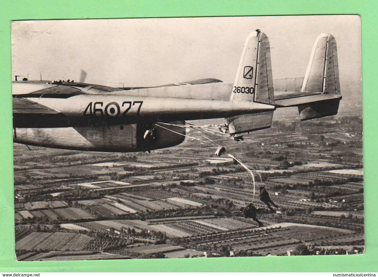 Pisa Aereo Avion Fairchild C 119 Cpa 1963 Parà Pisa Aeronautica Italiana Aviazione Flight  Paracadutismo - 1946-....: Era Moderna