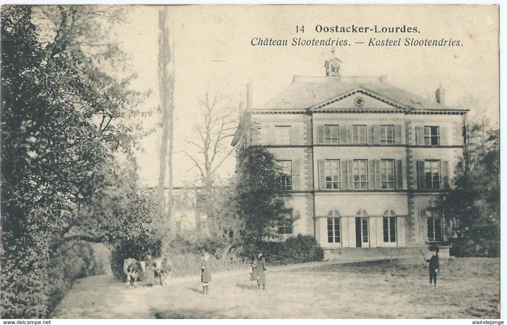 Oostakker - Oostacker - 14 - Château Slootendries - Kasteel Slootendries - 1923 - Gent