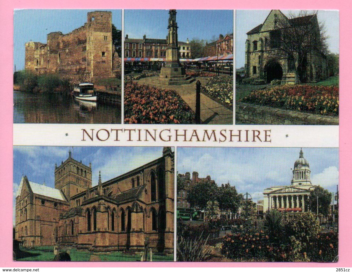 Postcard - Nottinghamshire, 2012., United Kingdom (UK To Croatia), Air Mail - Altri & Non Classificati