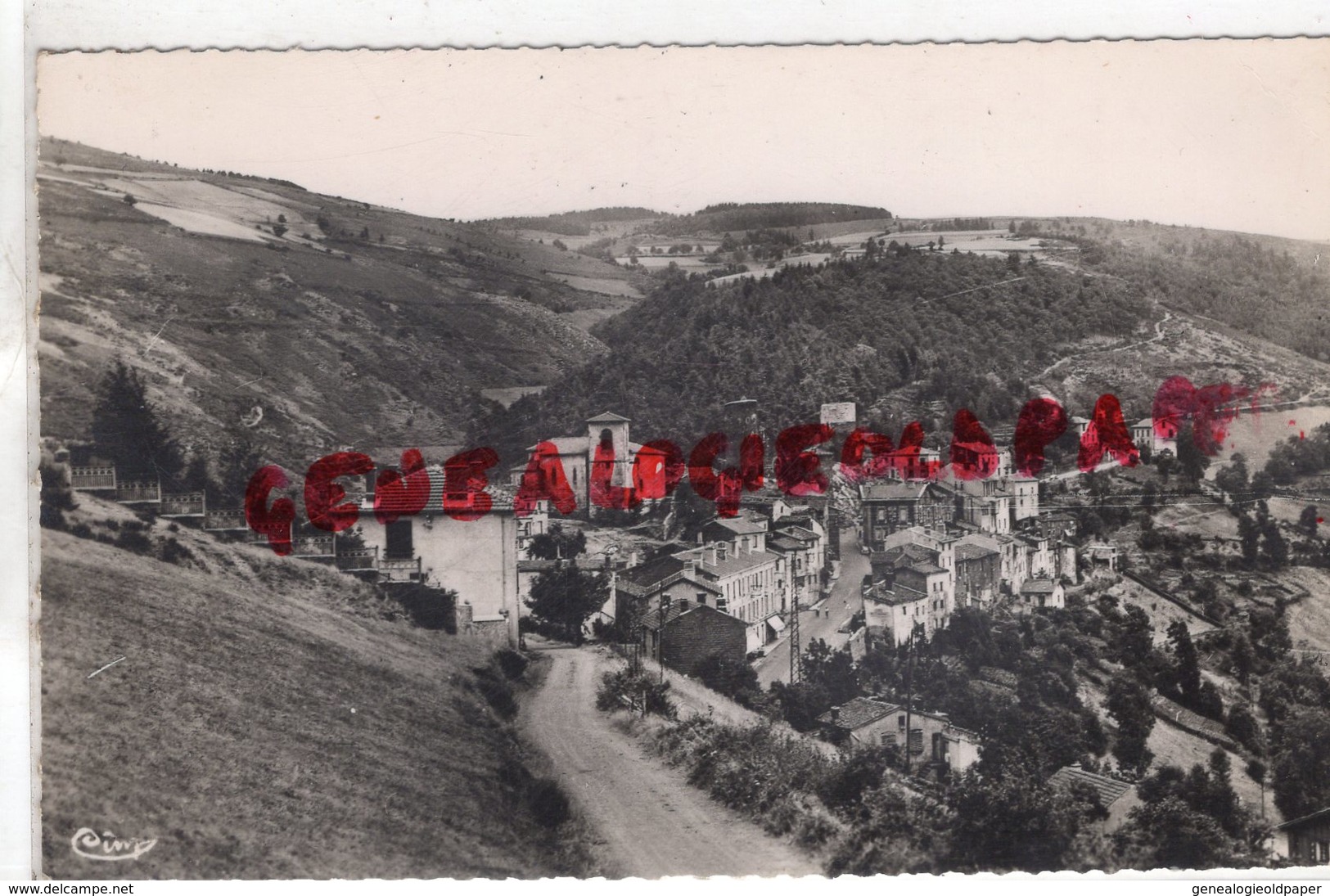 42 - ROCHETAILLEE - LE VILLAGE PRIS DU CHEMIN DE BADET - 1960 - Rochetaillee