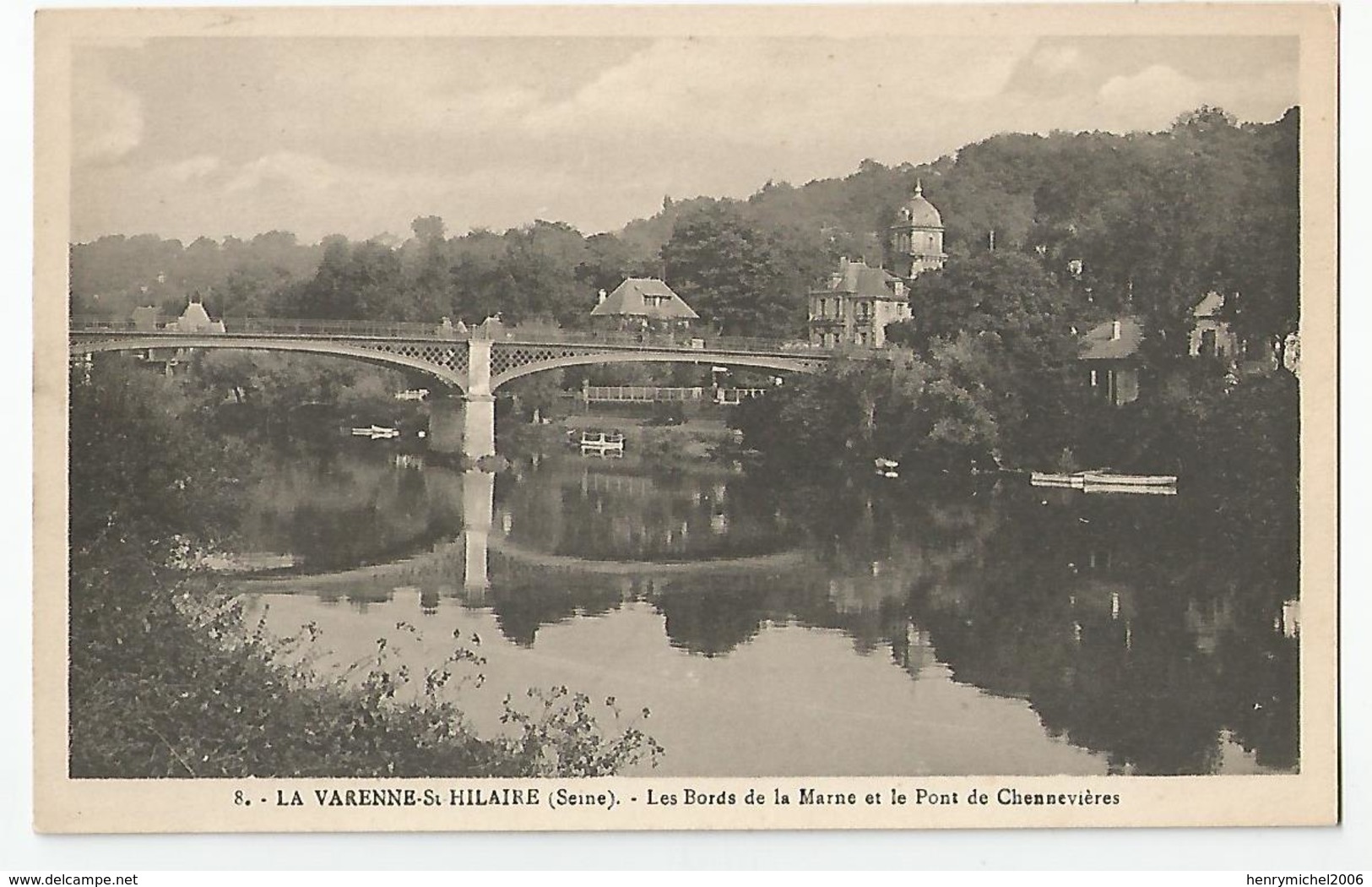 94 La Varenne St Hilaire Les Bords De La Marne Et Le Pont De Chennevièvres - Other & Unclassified