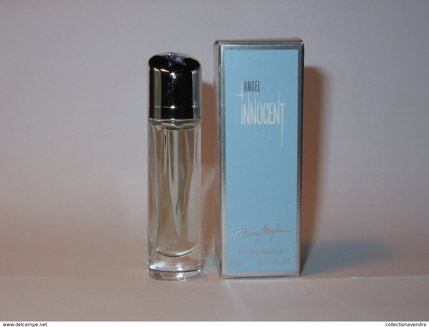 THIERRY MUGLER : Innocent, Eau De Parfum, 5 Ml. Version 1998, Parfait état - Miniatures Womens' Fragrances (in Box)