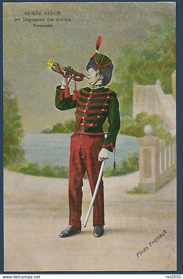 Armée Belge - 2ème Régiment Des Guides - Trompette - Regiments