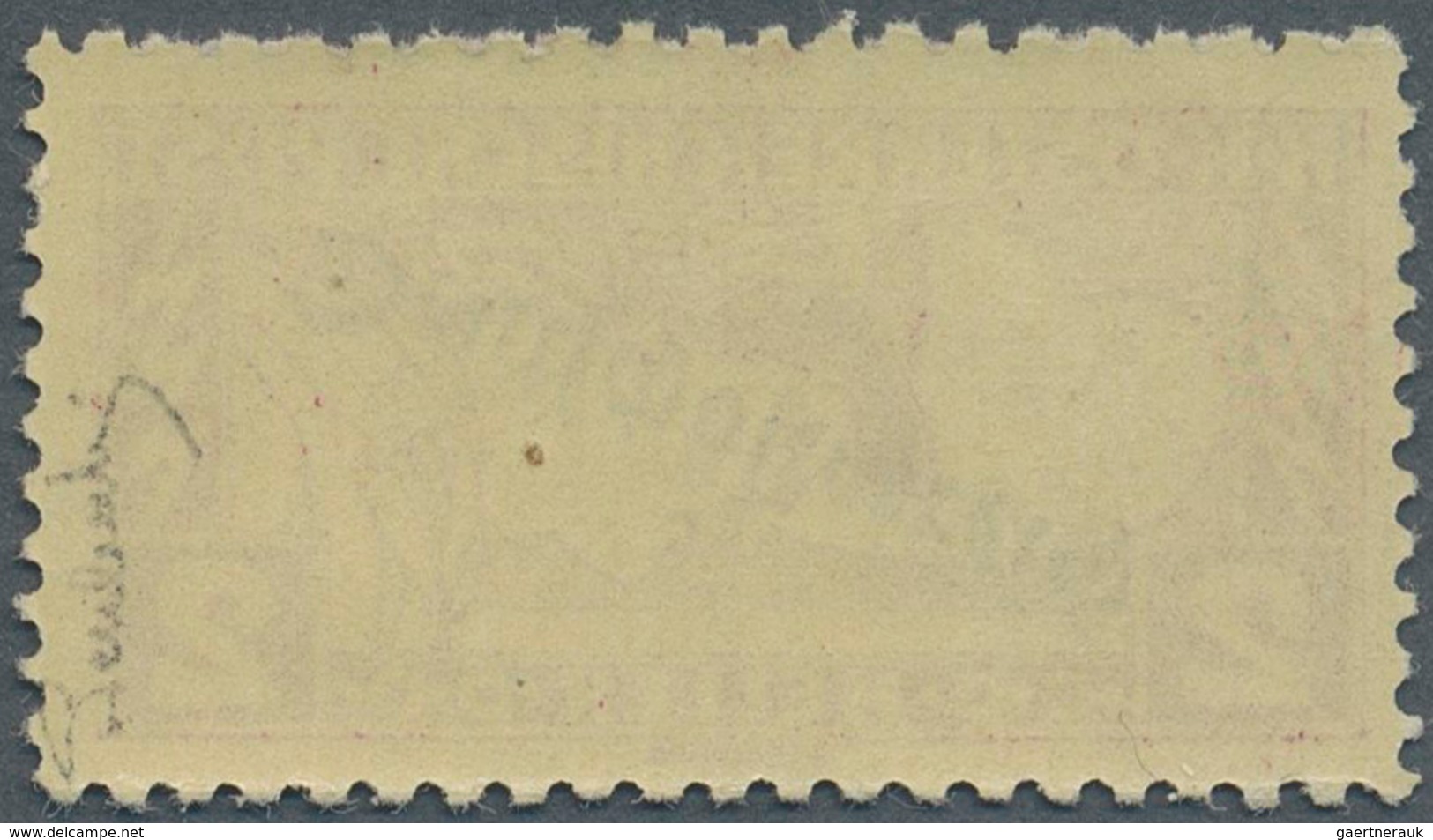 Österreich: 1919, Eilmarke 2 H. Schwarzrotkarmin Mit Kopfstehendem Aufdruck, Postfrisch, Oben Mit Ra - Other & Unclassified