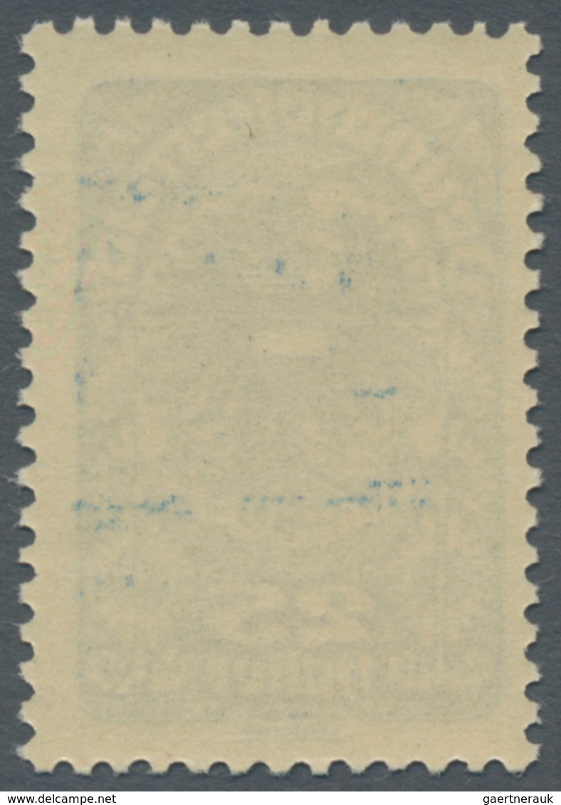 Österreich: 1919, Freimarke 25 Heller In Seltener C-Farbe Schwärzlichultramarin/tiefblau Einwandfrei - Sonstige & Ohne Zuordnung