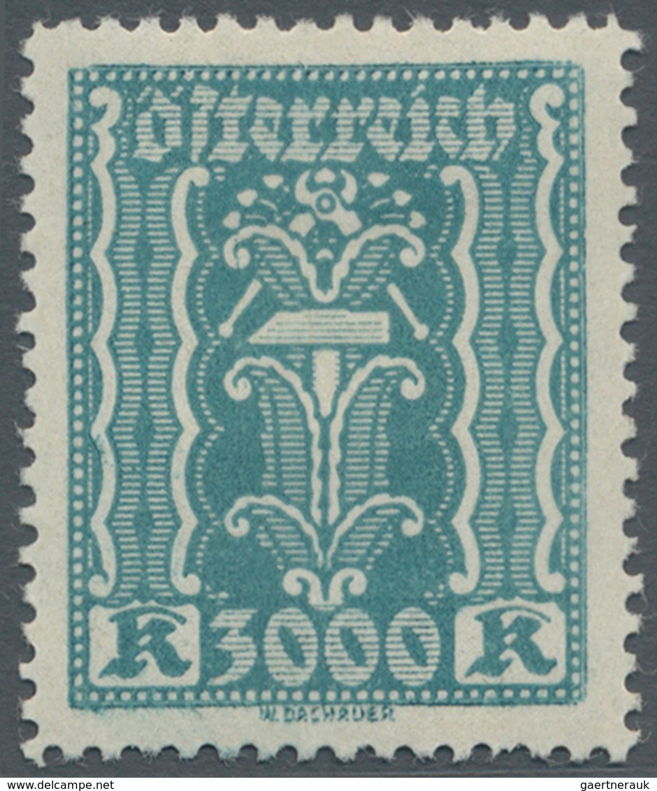 Österreich: 1922. Freimarken Landwirtschaft, Gewerbe, Industrie. 4 Werte Zu 10 Kronen, 3 Werte Zu 50 - Other & Unclassified