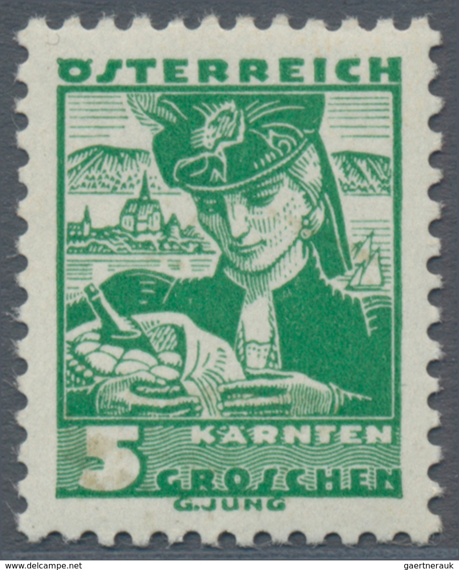 Österreich: 1935, WHW, Komplette Serie Als Probedrucke Ohne Aufdruck, Postfrisch, Unsigniert. - Sonstige & Ohne Zuordnung