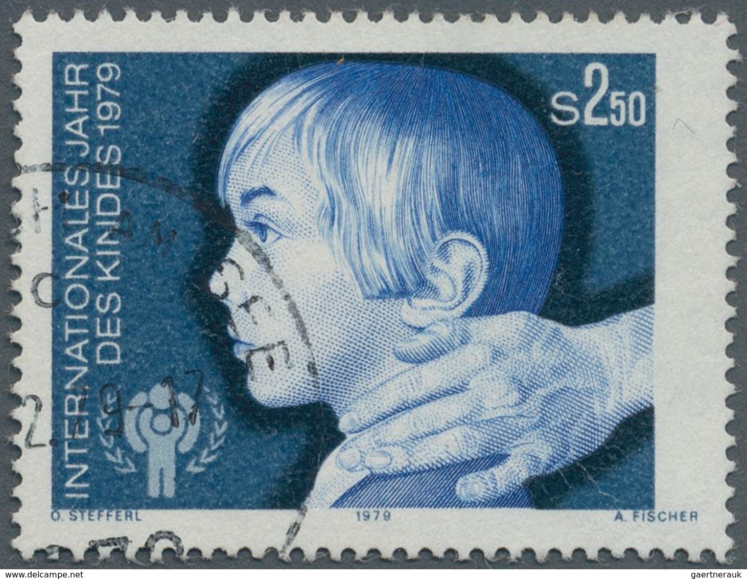 Österreich: 1979, 2.50 Sch. "Jahr Des Kindes" Mit Abart "Farbe Schwarzbraun (Landesname) Fehlend", S - Sonstige & Ohne Zuordnung