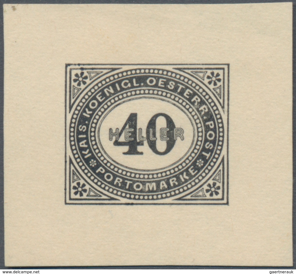 Österreich - Portomarken: 1899/1900, 1 H. Bis 100 H., Komplette Serie Von Zwölf Werten Je Als Einzel - Postage Due