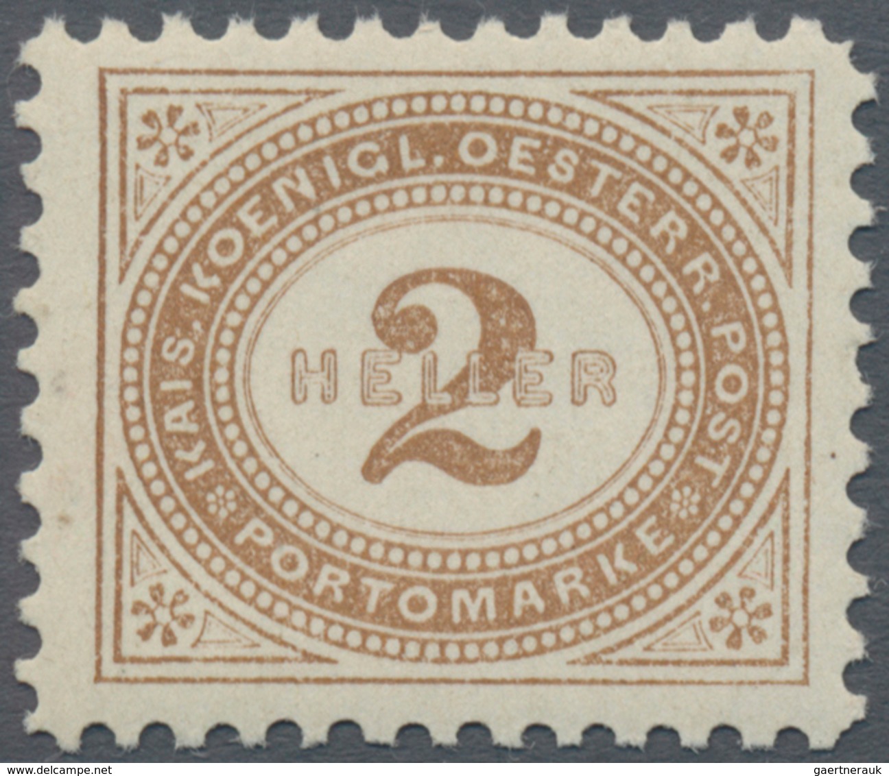 Österreich - Portomarken: 1900, 1 H. Bis 100 H. In Kammzähnung Und In Linienzähnung L 10½, Zwei Komp - Postage Due