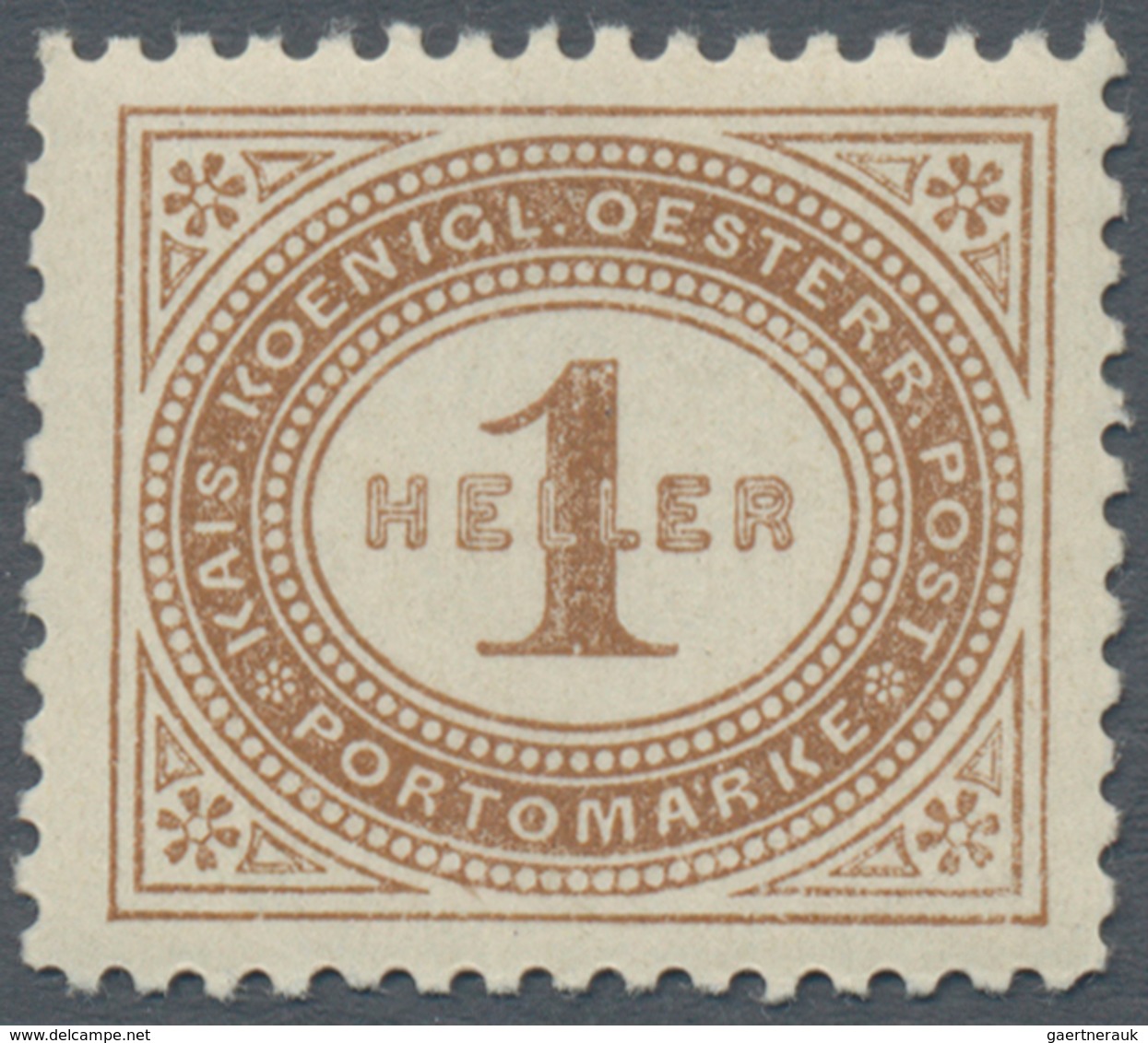 Österreich - Portomarken: 1900, 1 H. Bis 100 H. In Kammzähnung Und In Linienzähnung L 10½, Zwei Komp - Postage Due