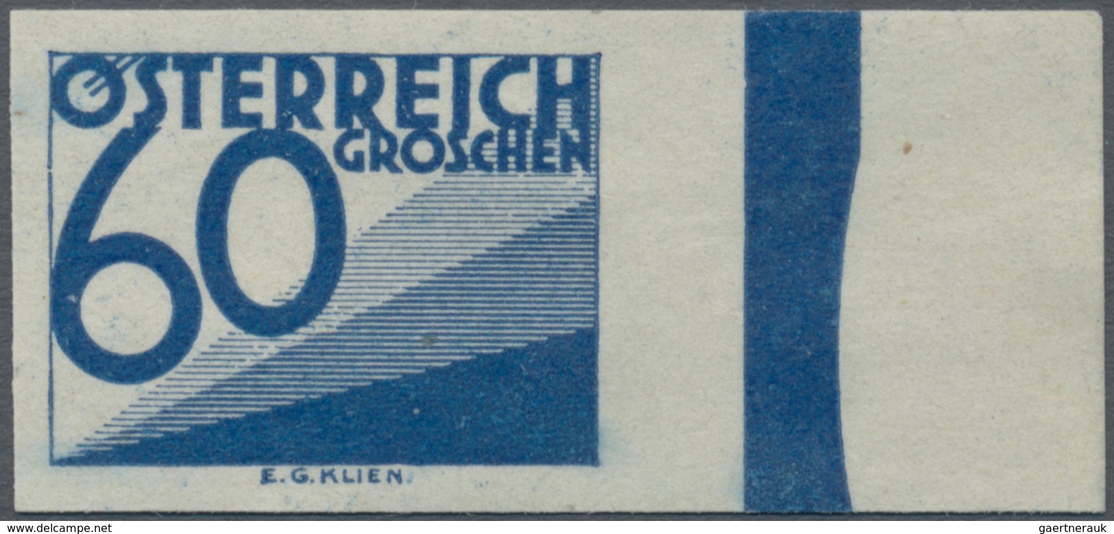 Österreich - Portomarken: 1925, Ziffern 1 Gr. Bis 10 Sch. UNGEZÄHNT, Alle 22 Bekannten Werte Komplet - Portomarken