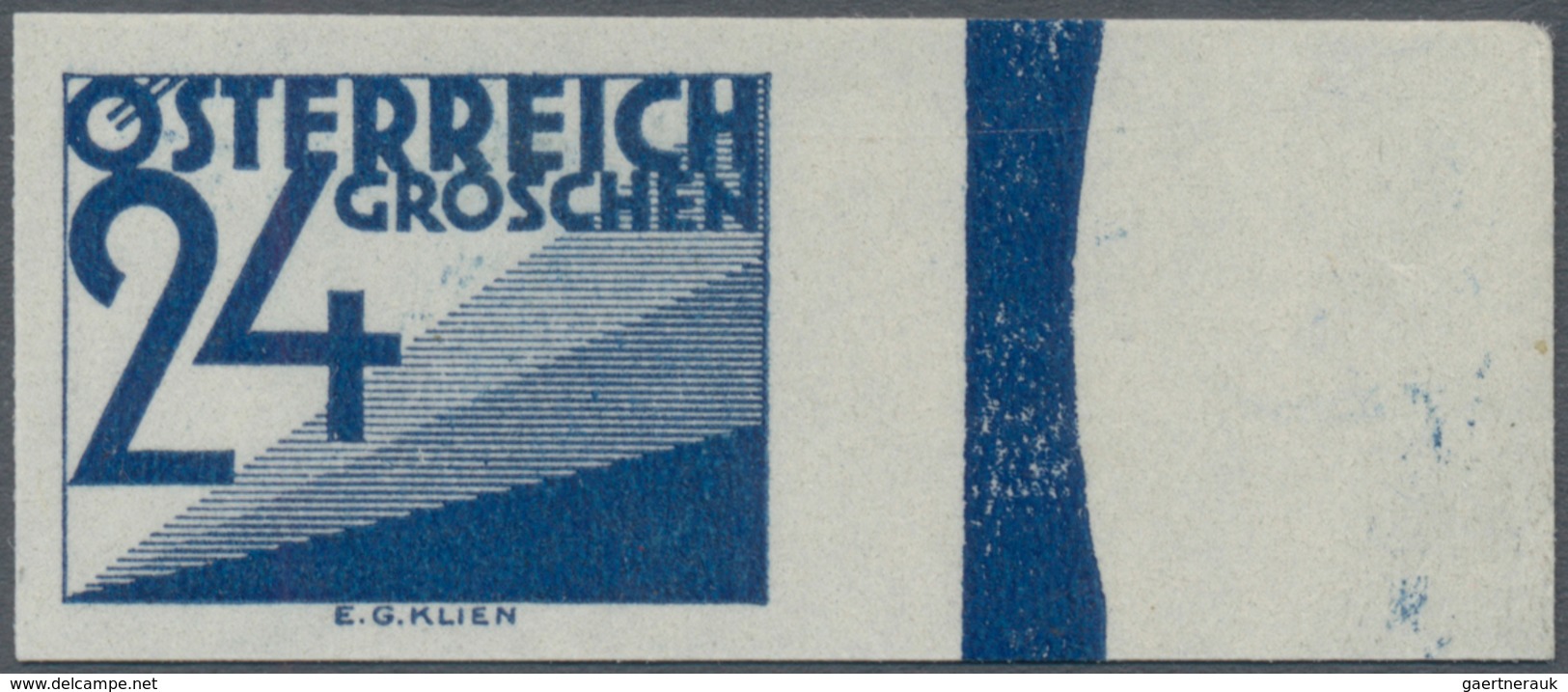 Österreich - Portomarken: 1925, Ziffern 1 Gr. bis 10 Sch. UNGEZÄHNT, alle 22 bekannten Werte komplet