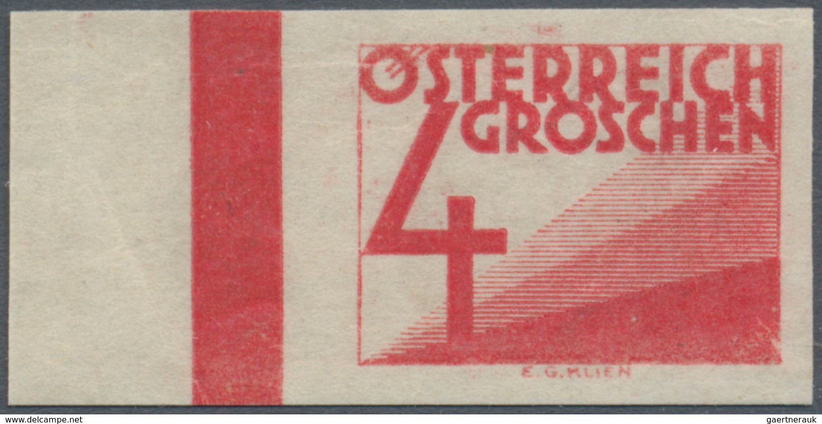 Österreich - Portomarken: 1925, Ziffern 1 Gr. bis 10 Sch. UNGEZÄHNT, alle 22 bekannten Werte komplet