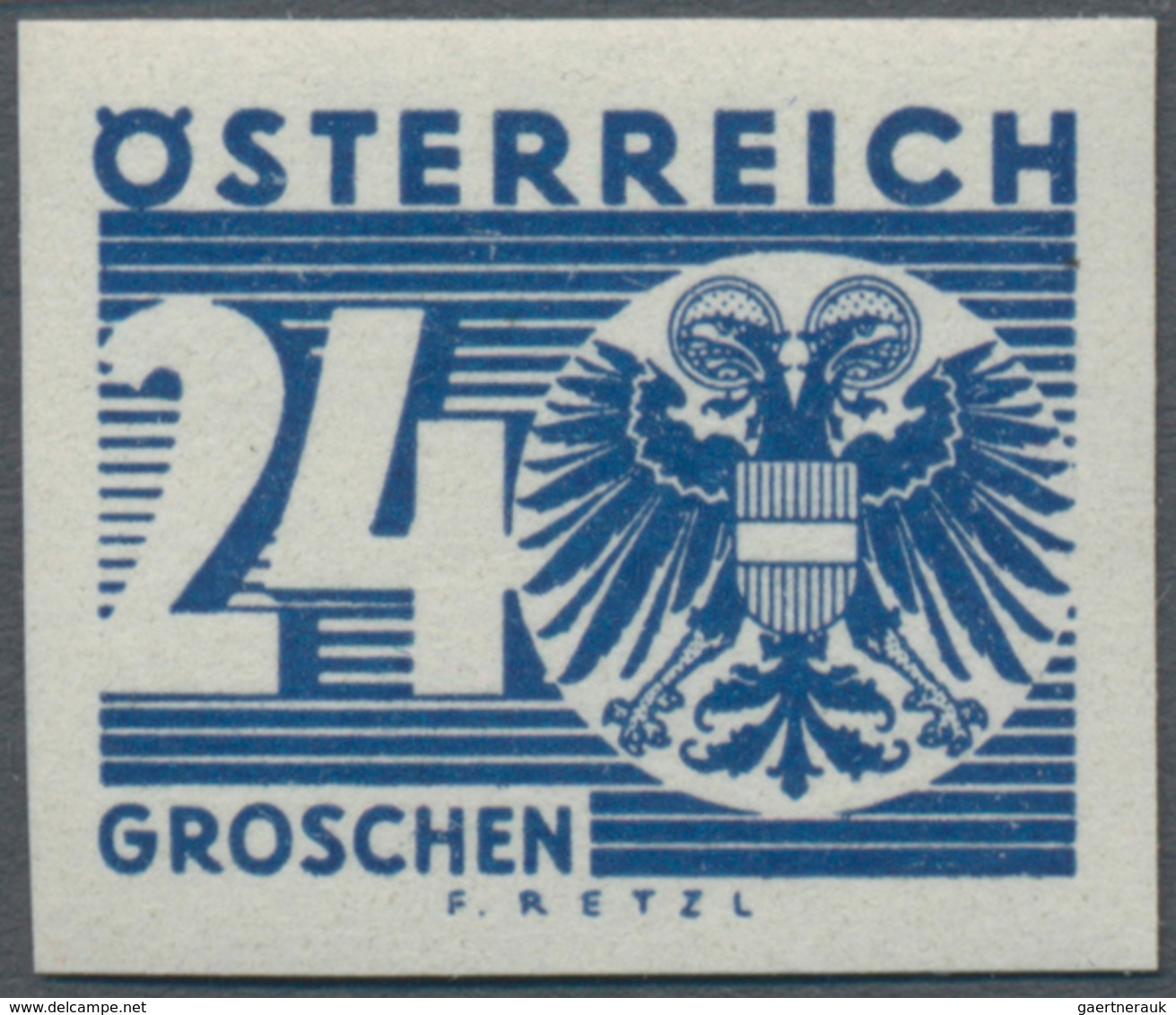 Österreich - Portomarken: 1935, Ziffern/Wappen, komplette Serie ungezähnt, postfrisch, unsigniert.