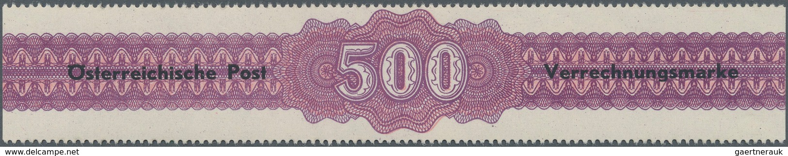 Österreich - Verrechnungsmarken: 1948, 100 Sch., 200 Sch. Gez. 11 Und 300 Sch., Alle Drei Werte In G - Revenue Stamps