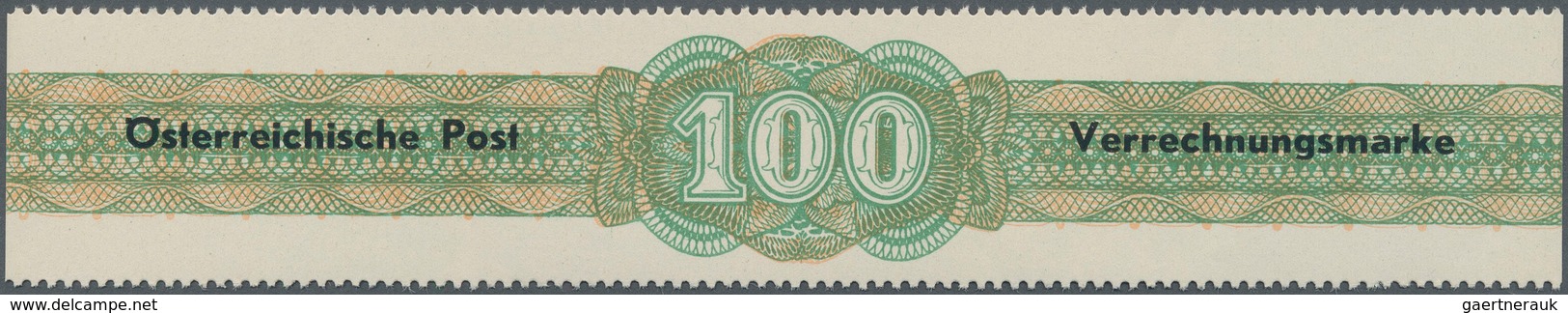 Österreich - Verrechnungsmarken: 1948, 100 Sch., 200 Sch. Gez. 14½ Und 300 Sch., Alle Drei Werte In - Steuermarken