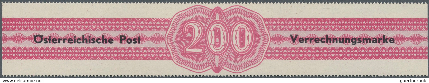 Österreich - Verrechnungsmarken: 1948, 100 Sch., 200 Sch. Gez. 14½ Und 300 Sch., Alle Drei Werte In - Revenue Stamps