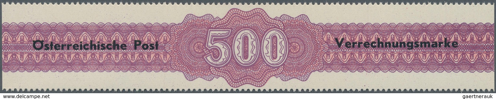 Österreich - Verrechnungsmarken: 1948, 100 Sch., 200 Sch. Gez. 14½ Und 300 Sch., Alle Drei Werte In - Steuermarken