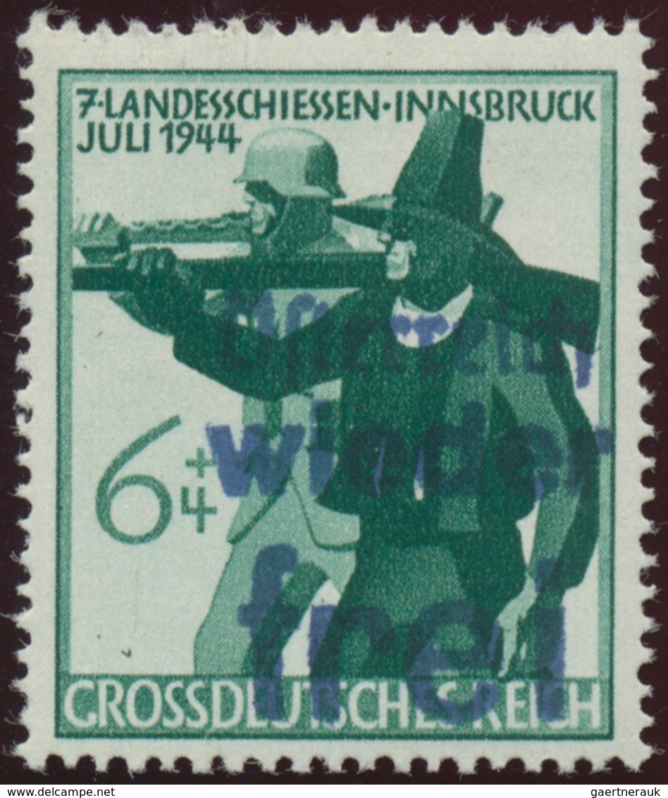 Österreich - Lokalausgaben 1945 - Dorfstetten: 1945, Sammlung Von Acht Sondermarken Sowie 43 Werten - Other & Unclassified