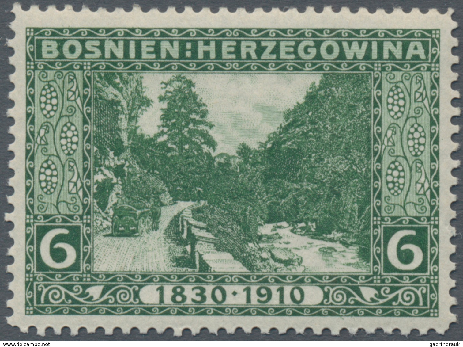 Bosnien und Herzegowina (Österreich 1879/1918): 1910, "80. Geburtstag Franz Joseph" alle 80(!) versc