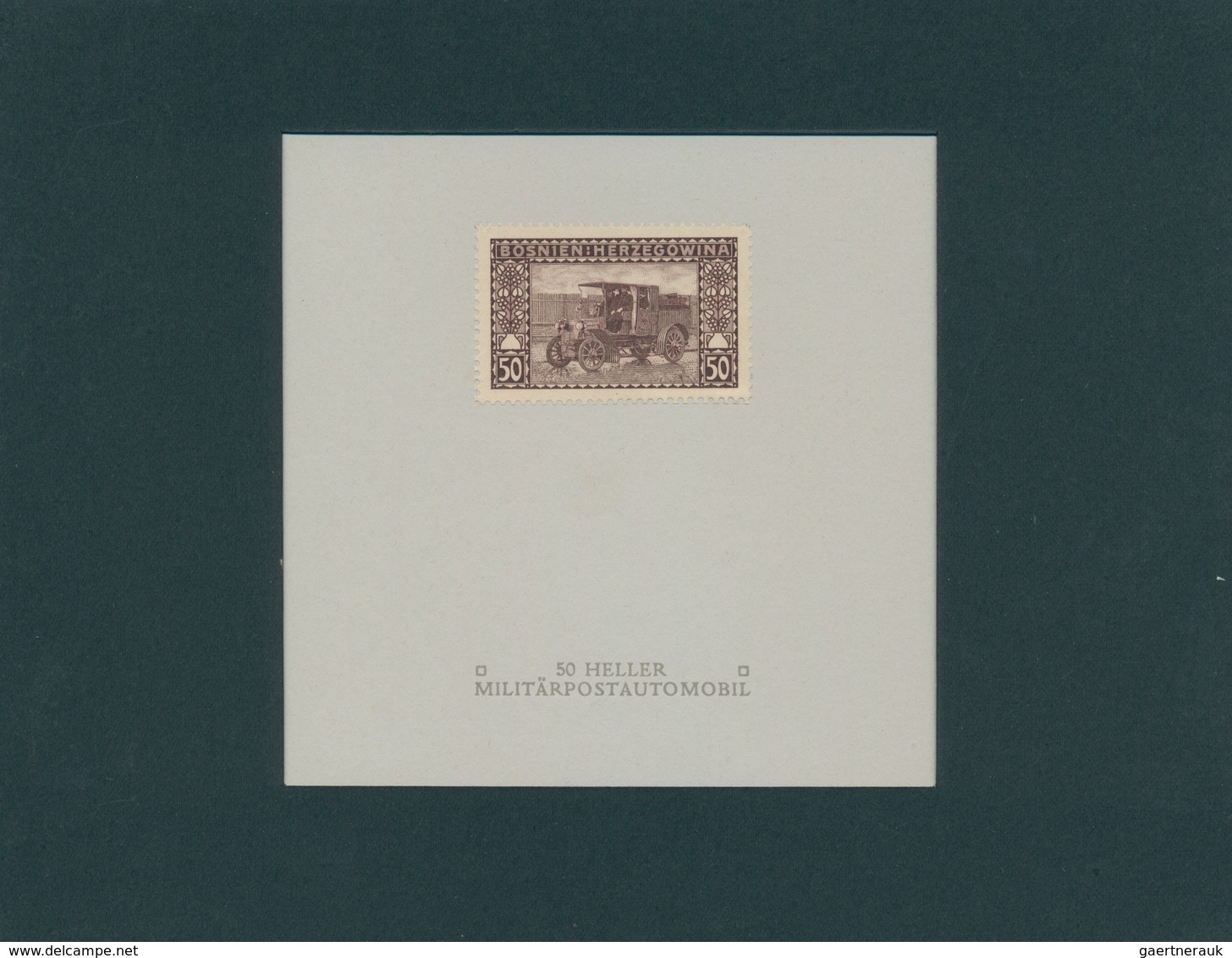 Bosnien und Herzegowina (Österreich 1879/1918): 1906, Freimarken, 1 H. bis 5 Kr, komplette Serie von