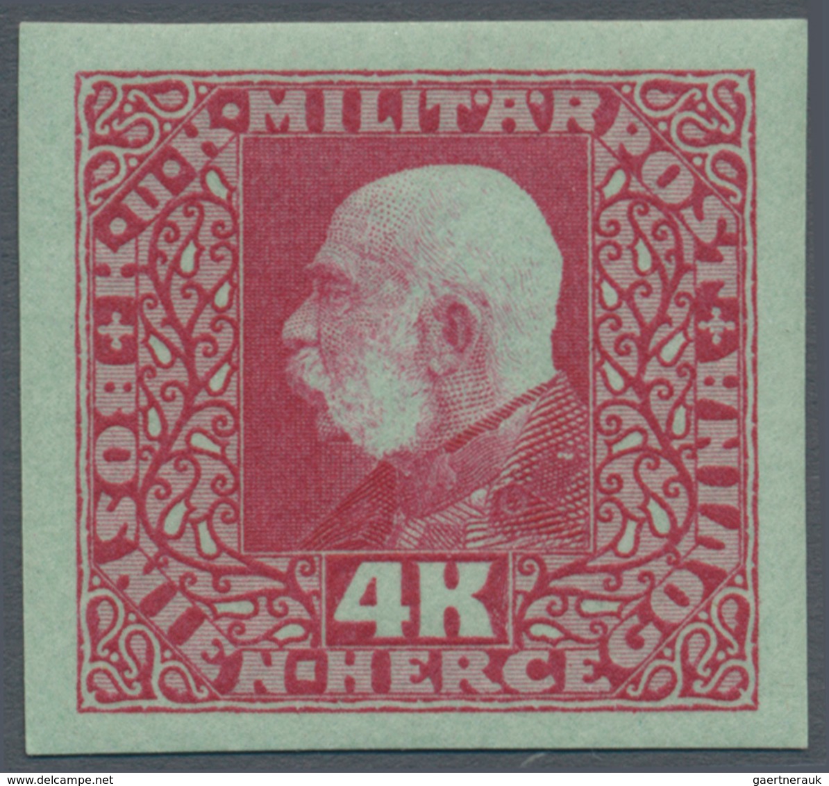 Bosnien und Herzegowina (Österreich 1879/1918): 1916, Freimarken Franz Joseph, 3 H bis 10 Kr. UNGEZÄ