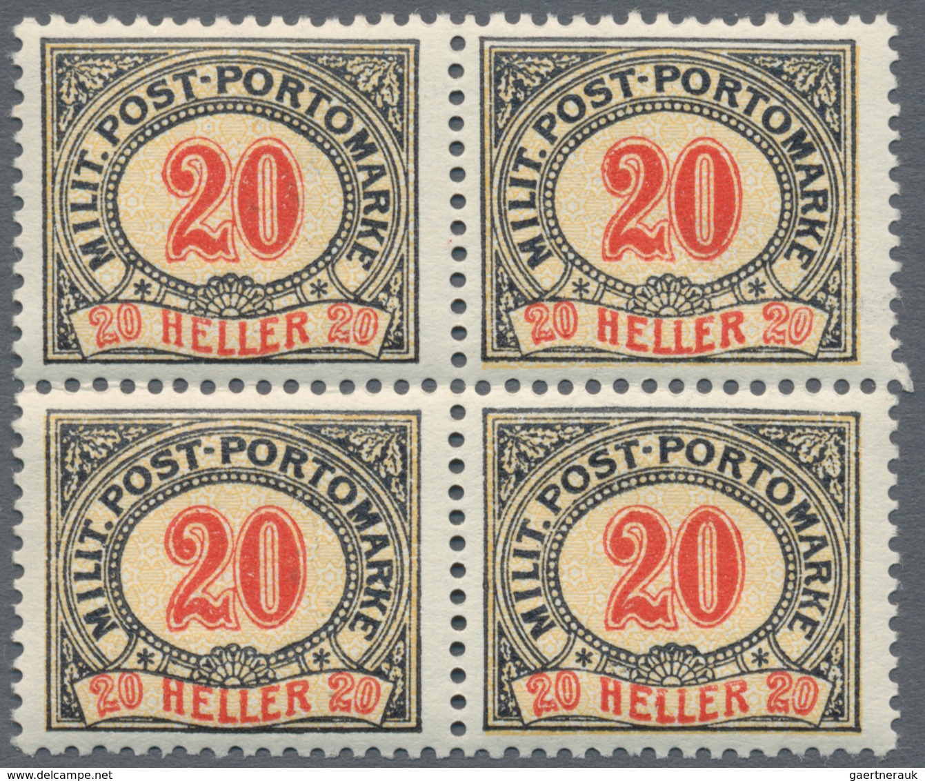 Bosnien Und Herzegowina (Österreich 1879/1918) - Portomarken: 1904, Ziffern-Portomarken 1 H Bis 200 - Bosnien-Herzegowina