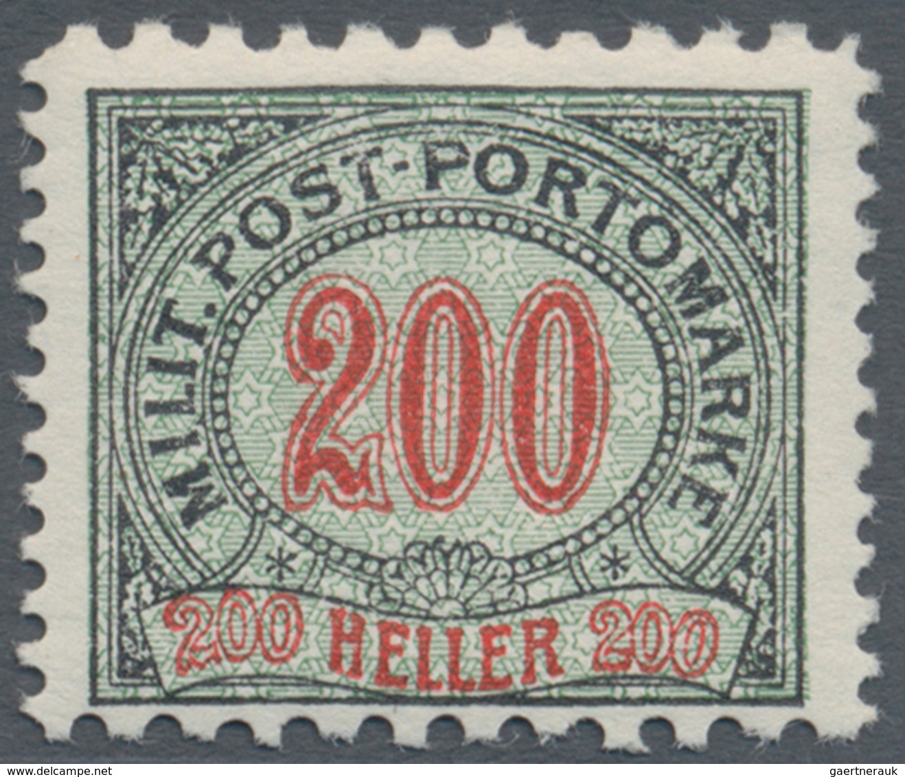 Bosnien Und Herzegowina (Österreich 1879/1918) - Portomarken: 1904, Ziffern-Portomarken 1 H Bis 200 - Bosnia And Herzegovina