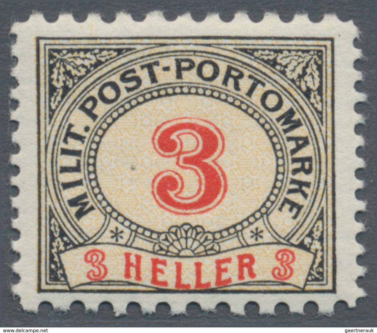 Bosnien und Herzegowina (Österreich 1879/1918) - Portomarken: 1904, Ziffern-Portomarken 1 H bis 200