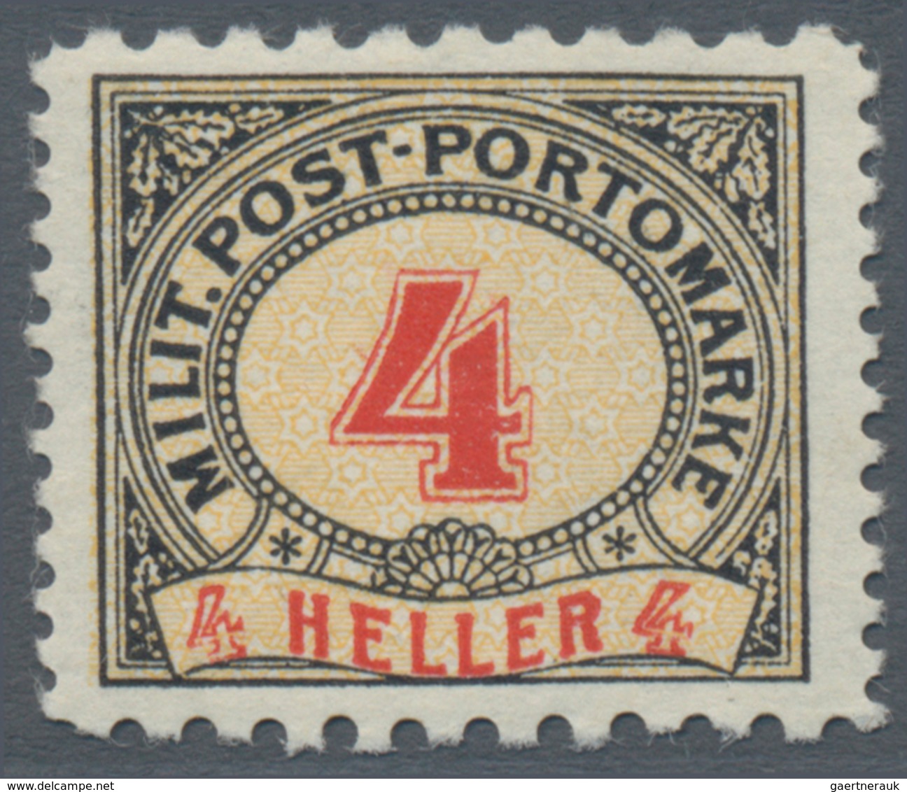 Bosnien und Herzegowina (Österreich 1879/1918) - Portomarken: 1904, Ziffern-Portomarken 1 H bis 200