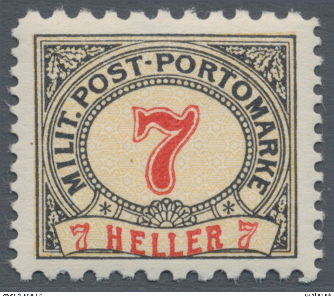 Bosnien und Herzegowina (Österreich 1879/1918) - Portomarken: 1904, Ziffern-Portomarken 1 H bis 200