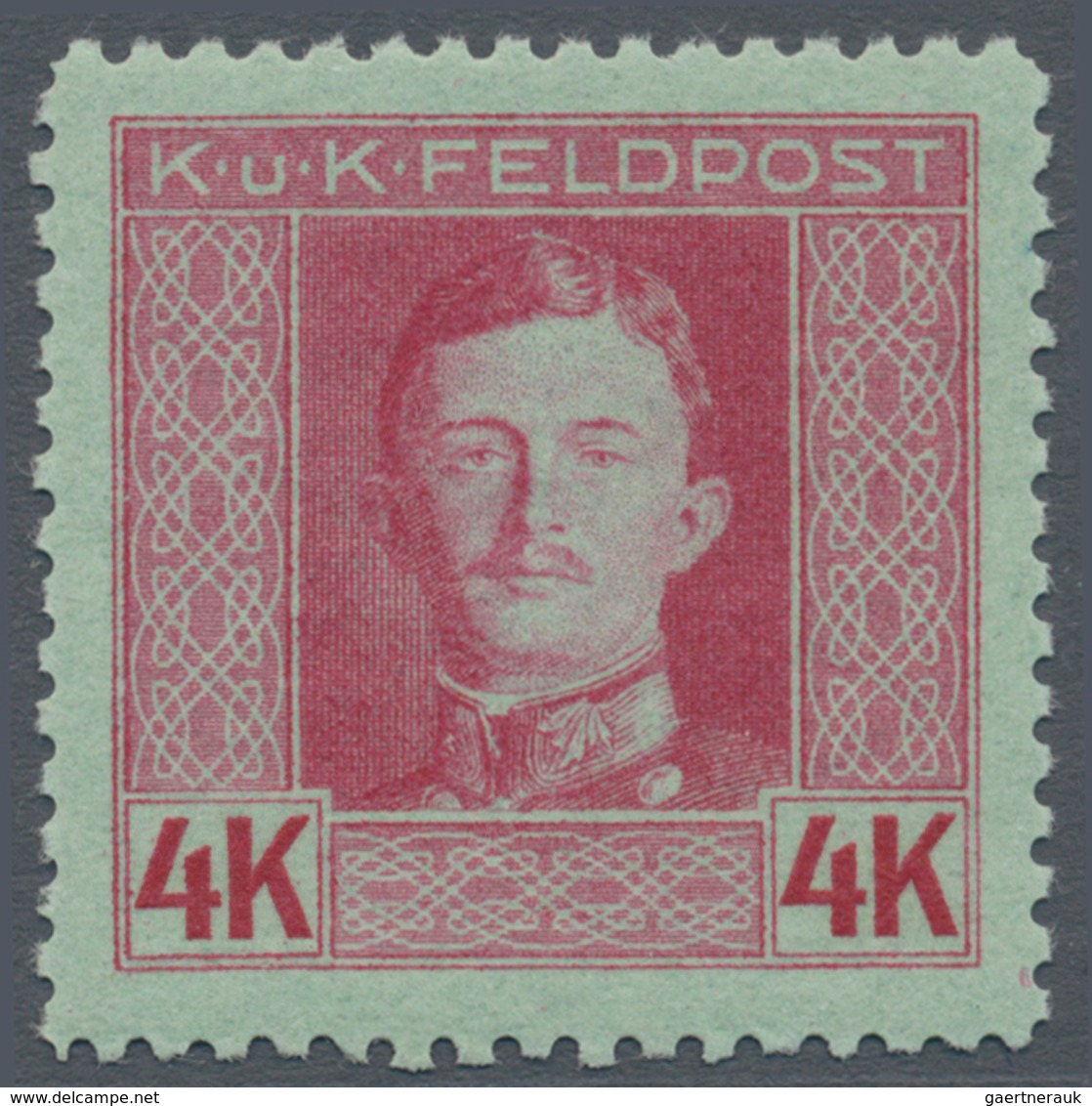 Österreichisch-Ungarische Feldpost - Allgemeine Ausgabe: 1917 Kaiser Karl I komplette postfrische Ga
