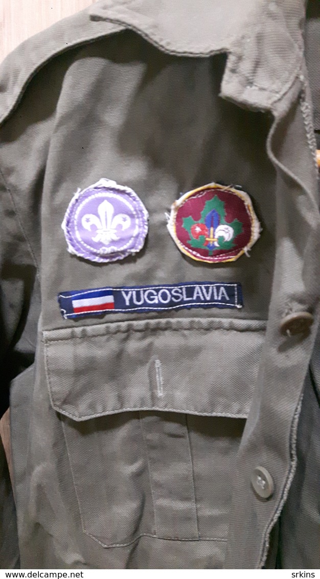 Yugoslavian Scouts Shirt , Yugoslavia Scout, Scouting - Scoutisme