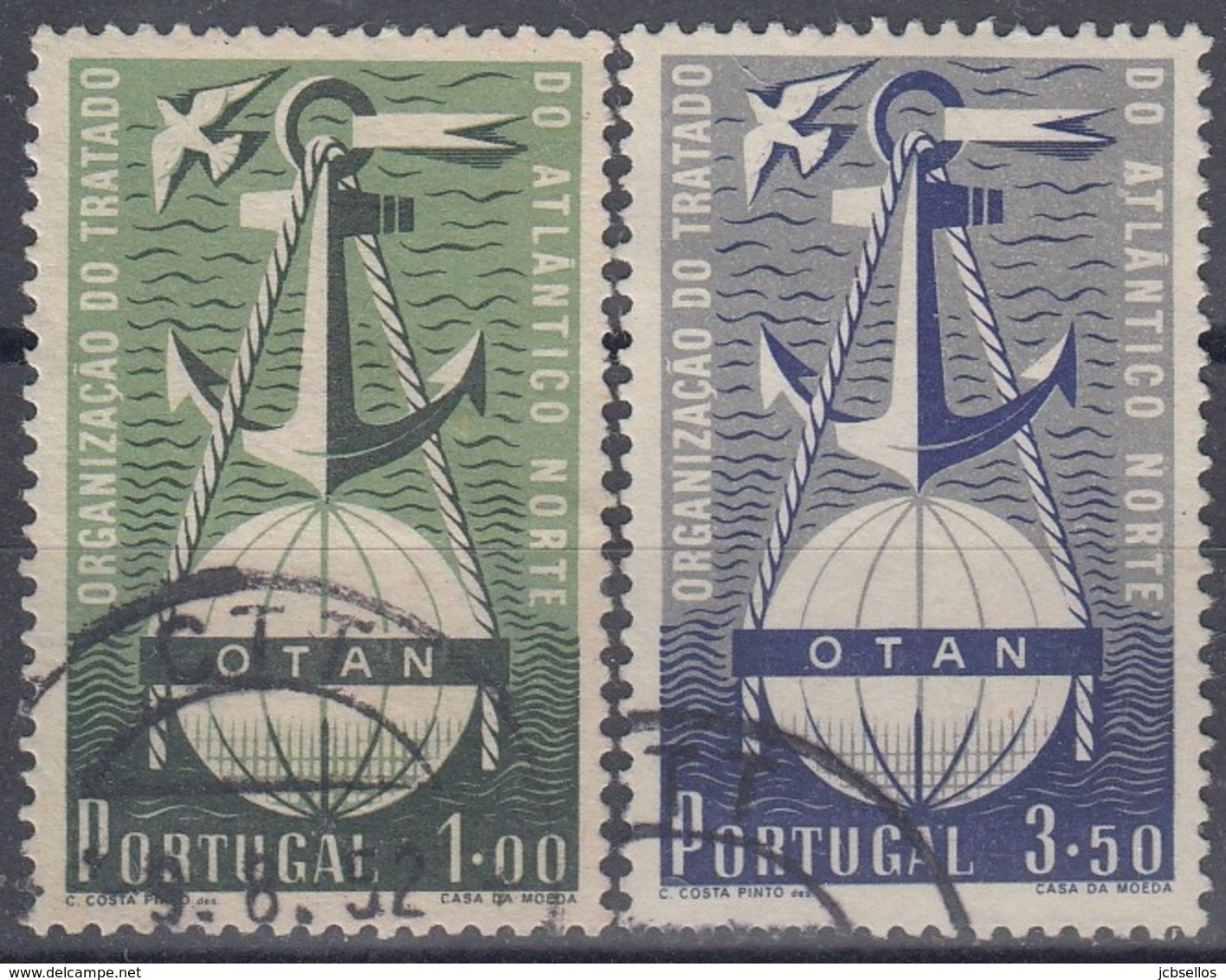 PORTUGAL 1952 Nº 760/61 USADO - Used Stamps