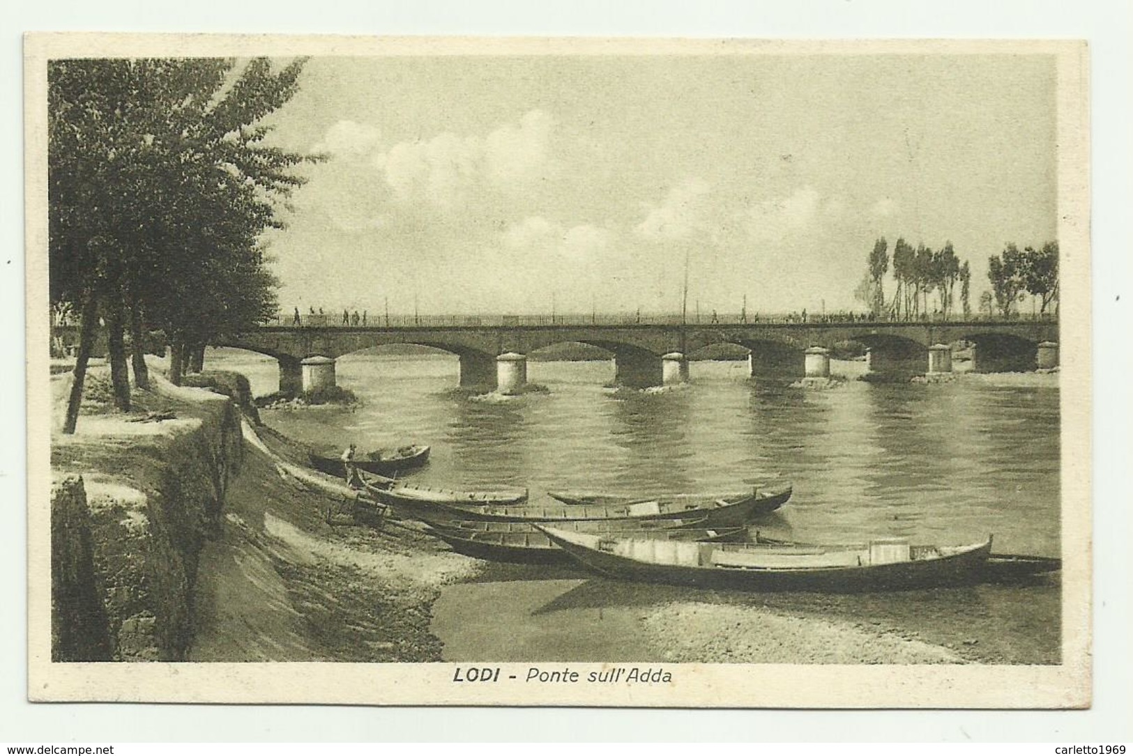 LODI - PONTE SULL'ADDA - VIAGGIATA FP - Lodi