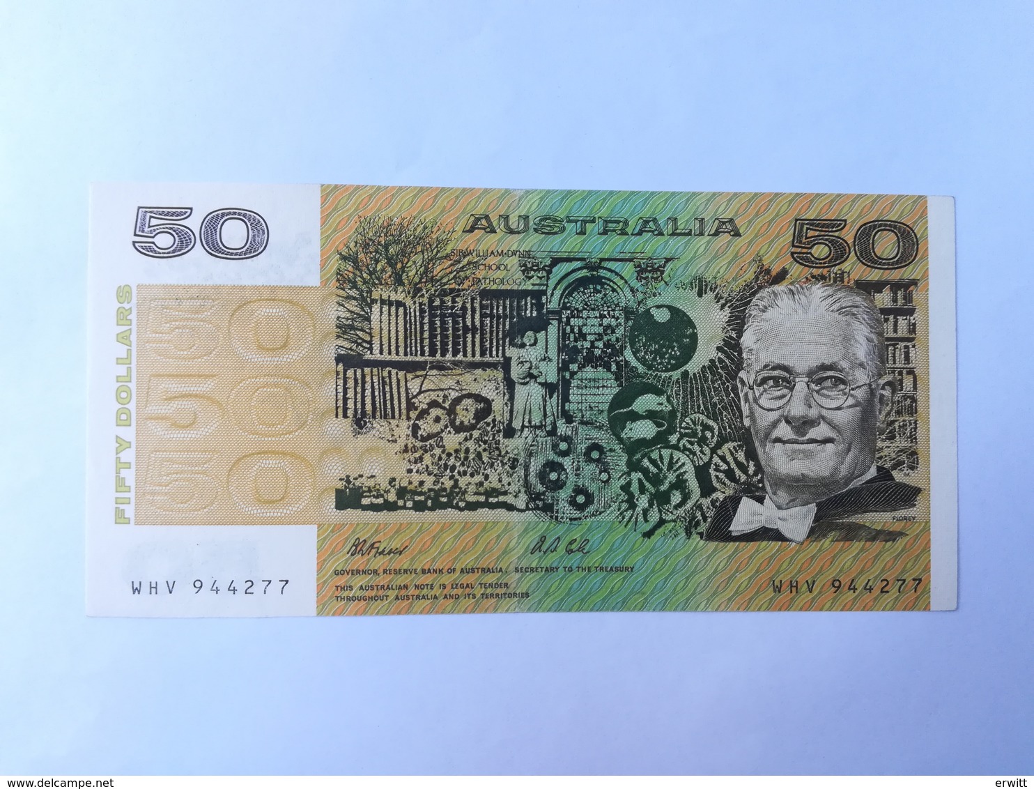AUSTRALIA 50 DOLLARS 1983 - Emissioni Della Banca Governativa 1910