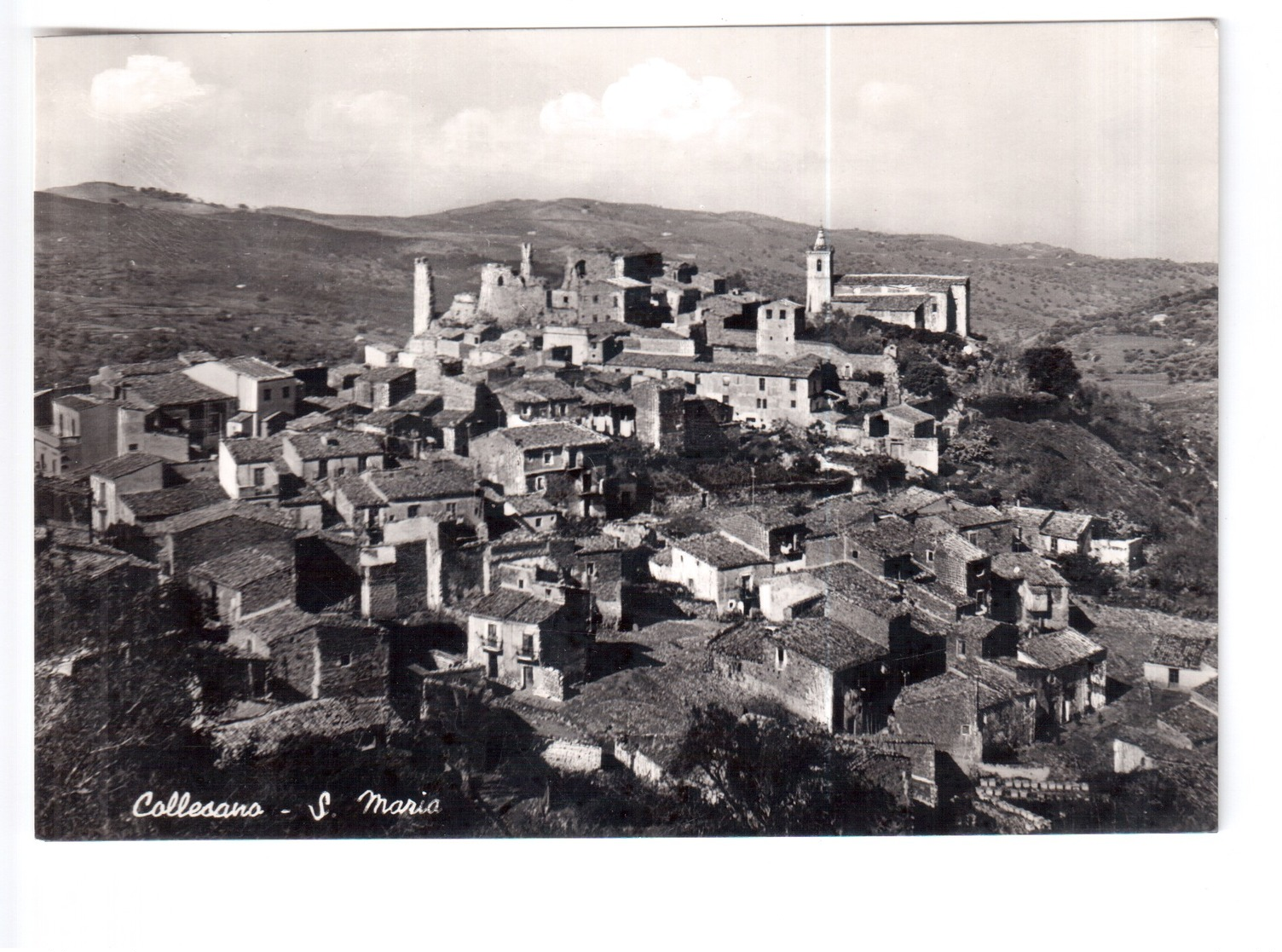 COLLESANO PALERMO SANTA MARIA ANNI 50 NON VIAGGIATA - Palermo