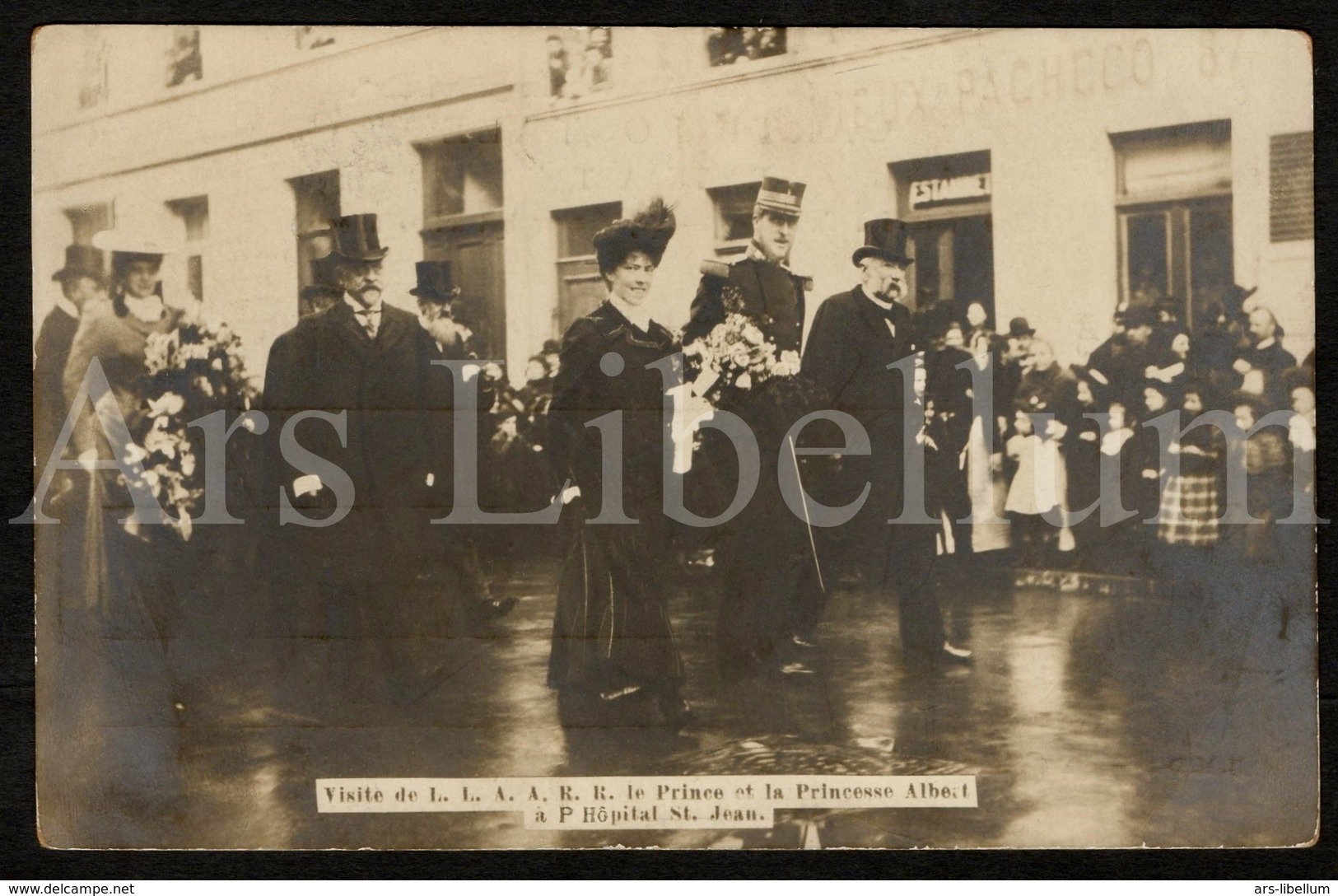 Postcard / ROYALTY / Belgique / België / Roi Albert I / Koning Albert I / Koningin Elisabeth / Reine Elisabeth / Unused - Gezondheid, Ziekenhuizen